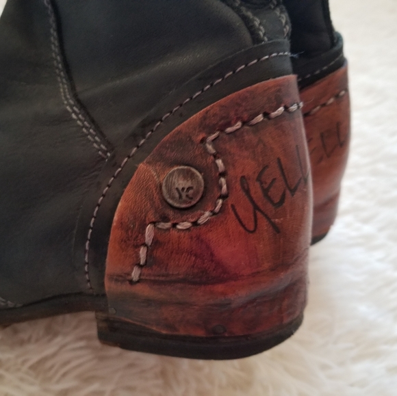 Yellow Cab Co. Leather Boots, 36 - Picture 7 of 15